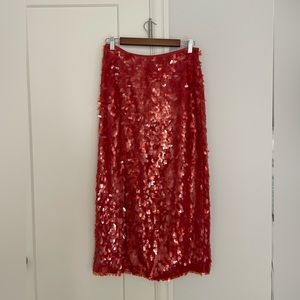 Women sequin skirt